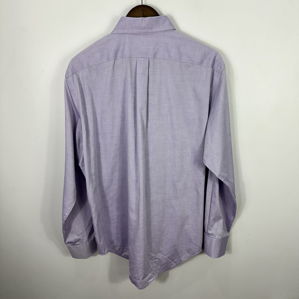 Lauren Ralph Lauren Shirt Mens 16.5 Large Classic Fit Non Iron Career Preppy - Picture 6 of 6
